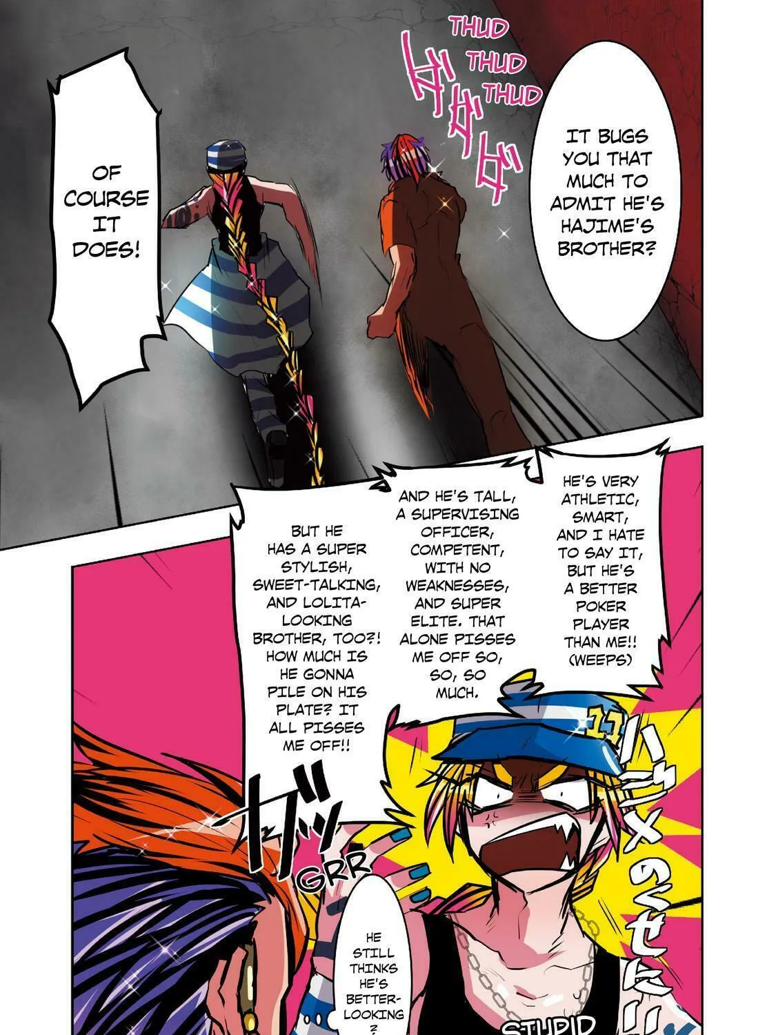 Read Nanbaka (Colored) chapter 40 image 2 on Lezhin