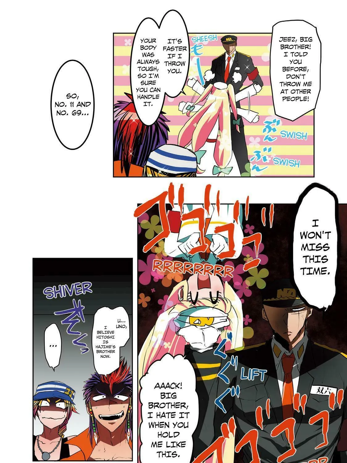 Read Nanbaka (Colored) chapter 40 image 36 on Lezhin