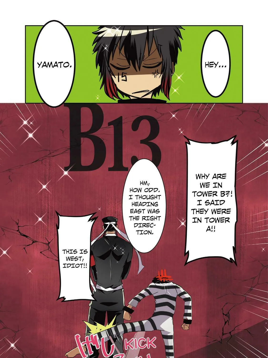 Read Nanbaka (Colored) chapter 40 image 38 on Lezhin