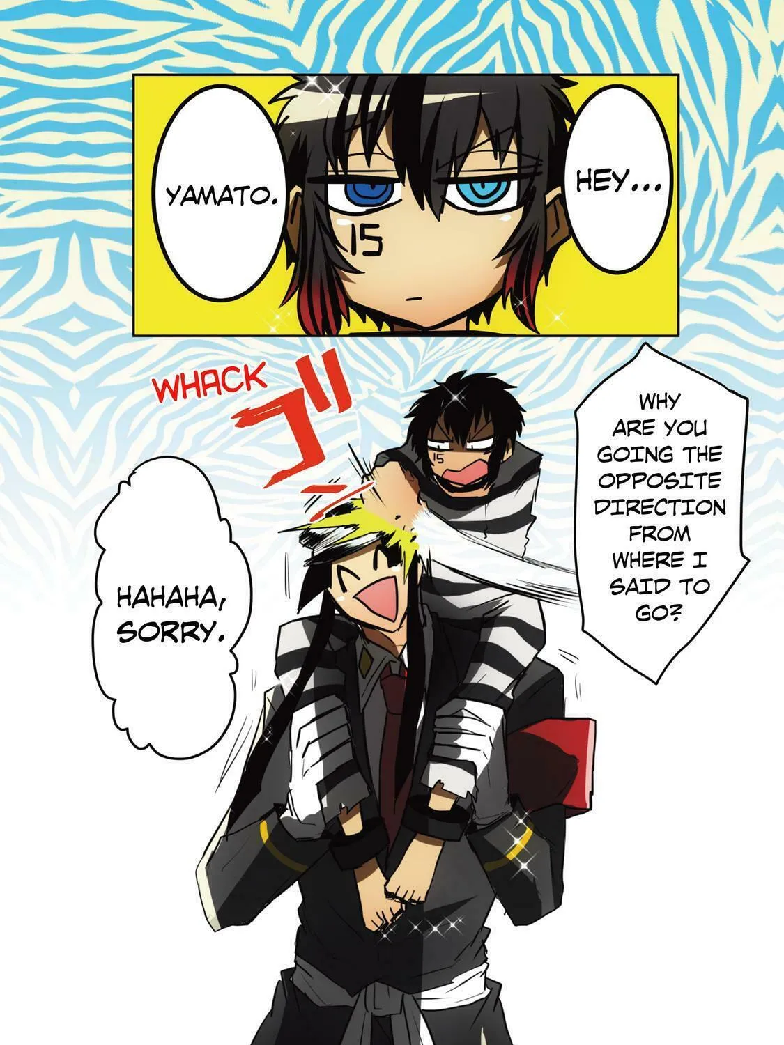 Read Nanbaka (Colored) chapter 40 image 8 on Lezhin