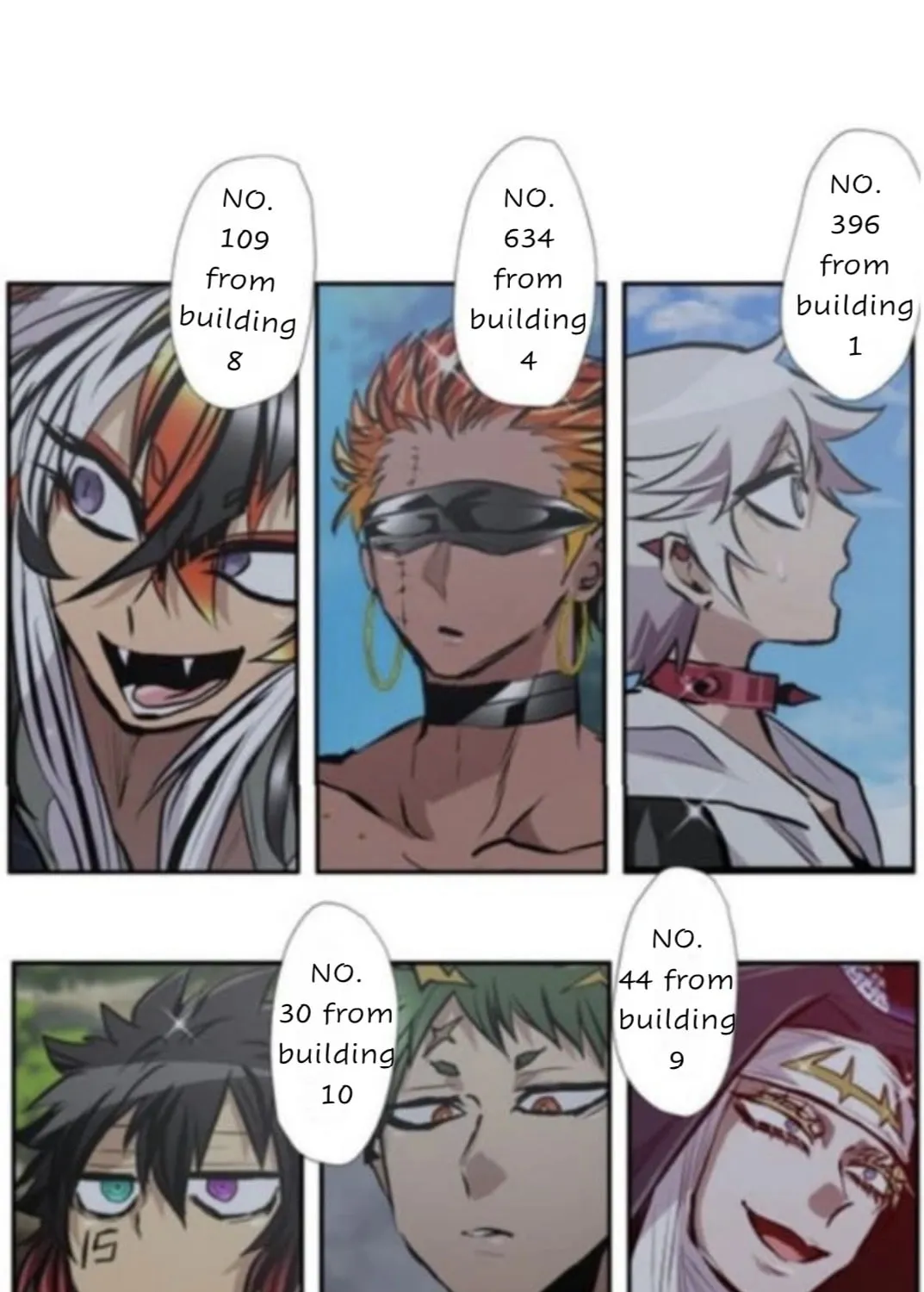 Read Nanbaka (Colored) chapter 406 image 5 on Lezhin