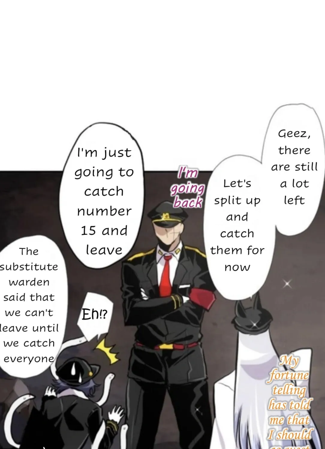 Read Nanbaka (Colored) chapter 406 image 7 on Lezhin