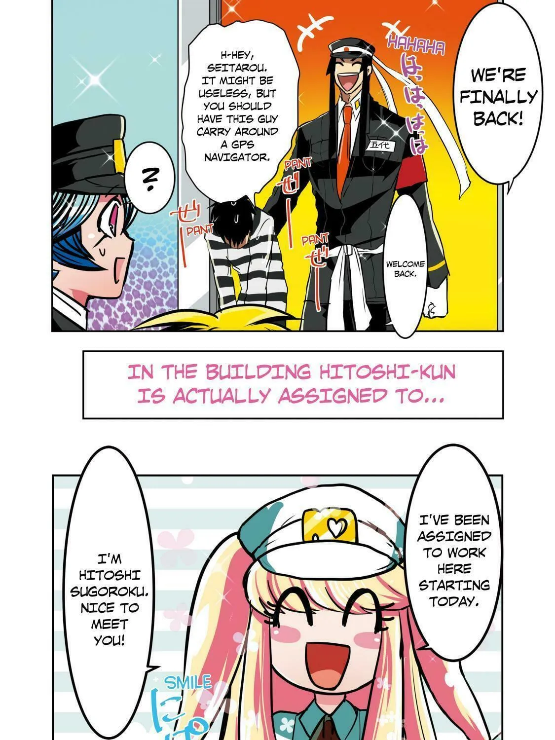 Read Nanbaka (Colored) chapter 41 image 46 on Lezhin