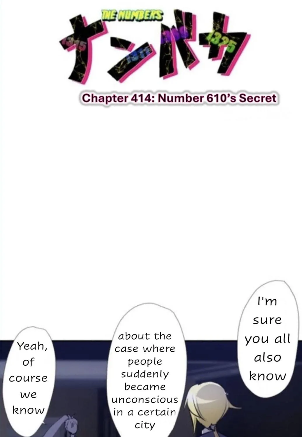 Read Nanbaka (Colored) chapter 414 image 3 on Lezhin