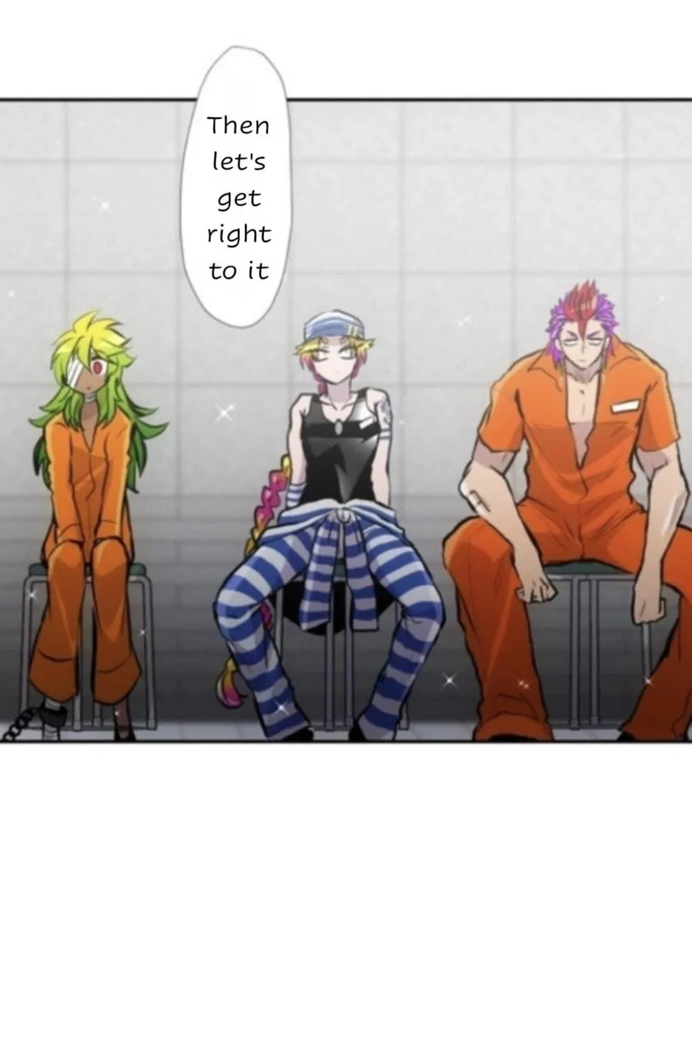 Read Nanbaka (Colored) chapter 417 image 51 on Lezhin