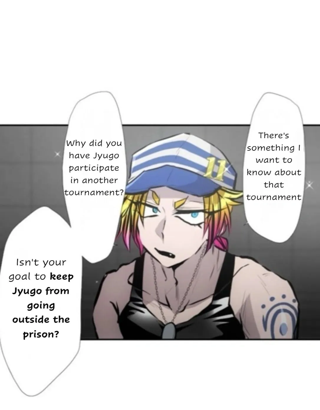 Read Nanbaka (Colored) chapter 418 image 7 on Lezhin