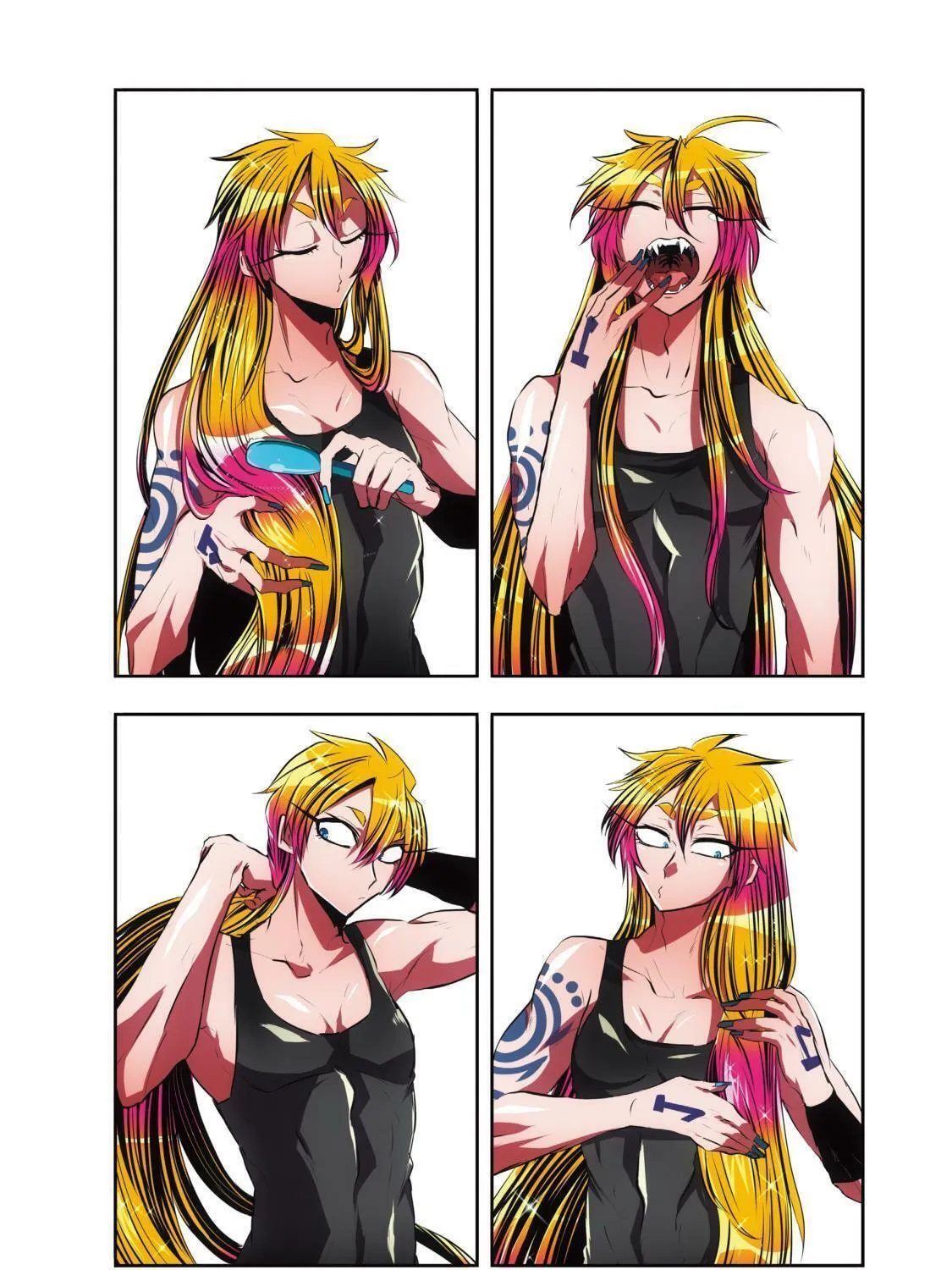 Read Nanbaka (Colored) chapter 42 image 2 on Lezhin