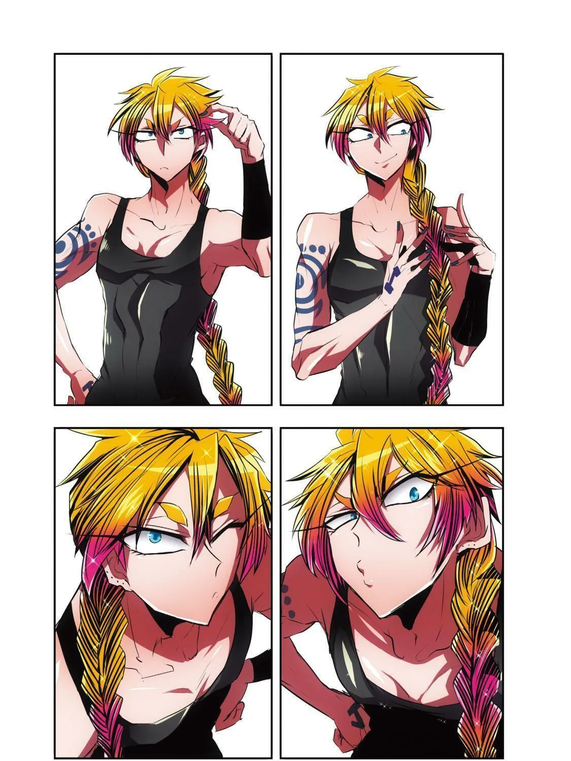 Read Nanbaka (Colored) chapter 42 image 4 on Lezhin