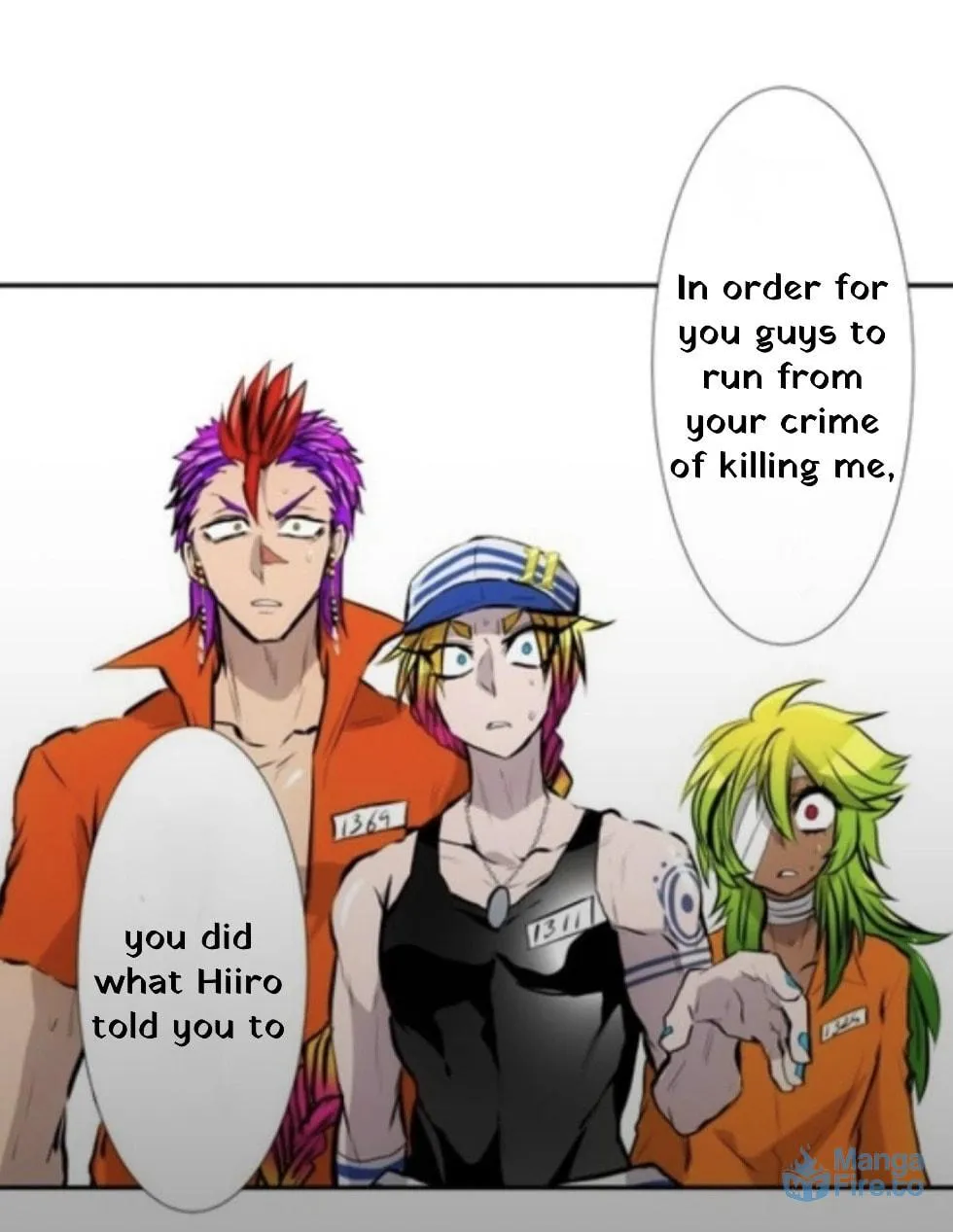 Read Nanbaka (Colored) chapter 423 image 103 on Lezhin