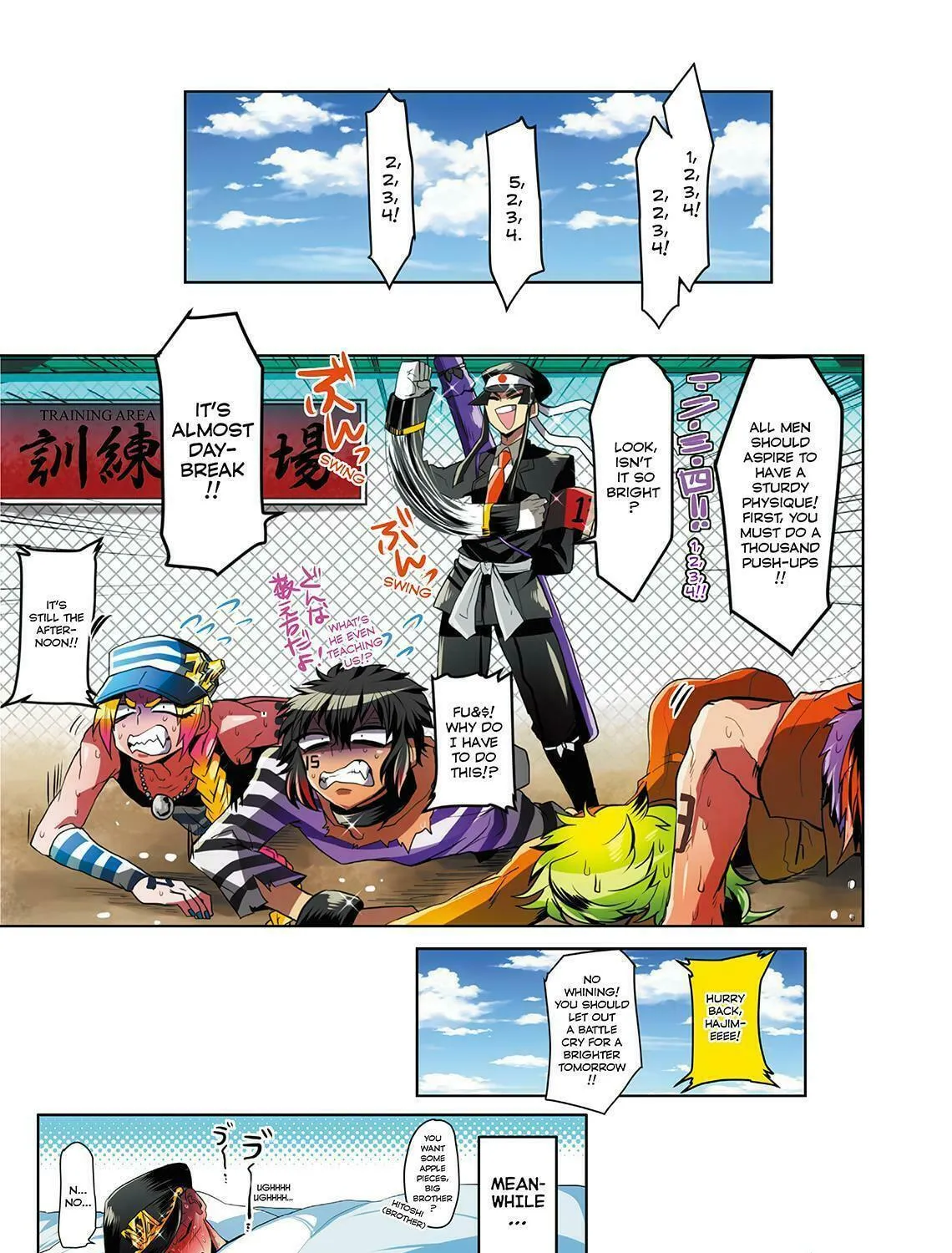 Read Nanbaka (Colored) chapter 5 image 10 on Lezhin