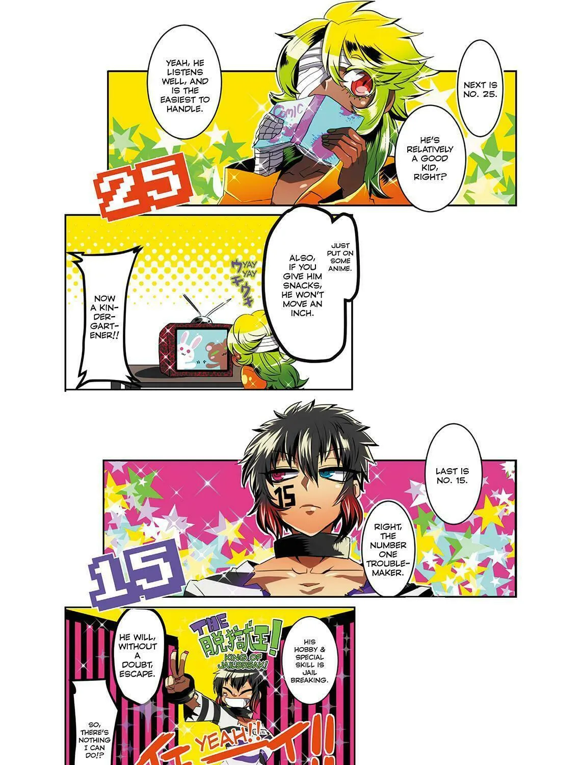 Read Nanbaka (Colored) chapter 5 image 18 on Lezhin