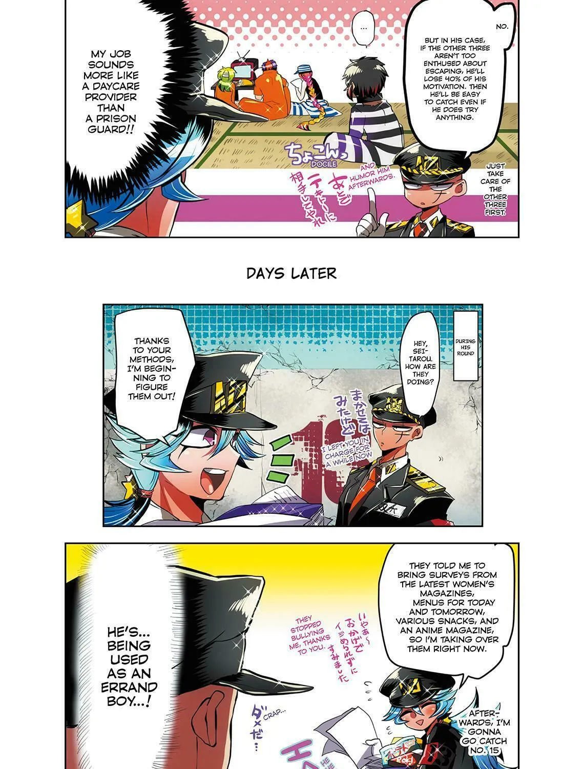 Read Nanbaka (Colored) chapter 5 image 20 on Lezhin
