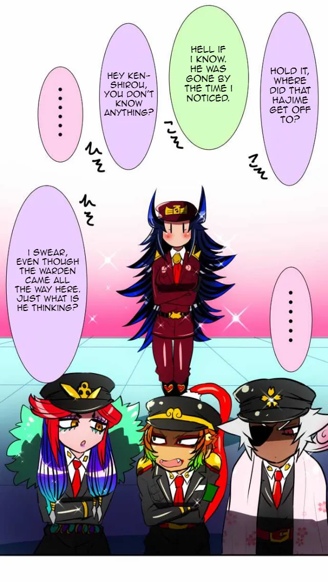 Read Nanbaka (Colored) chapter 59 image 3 on Lezhin