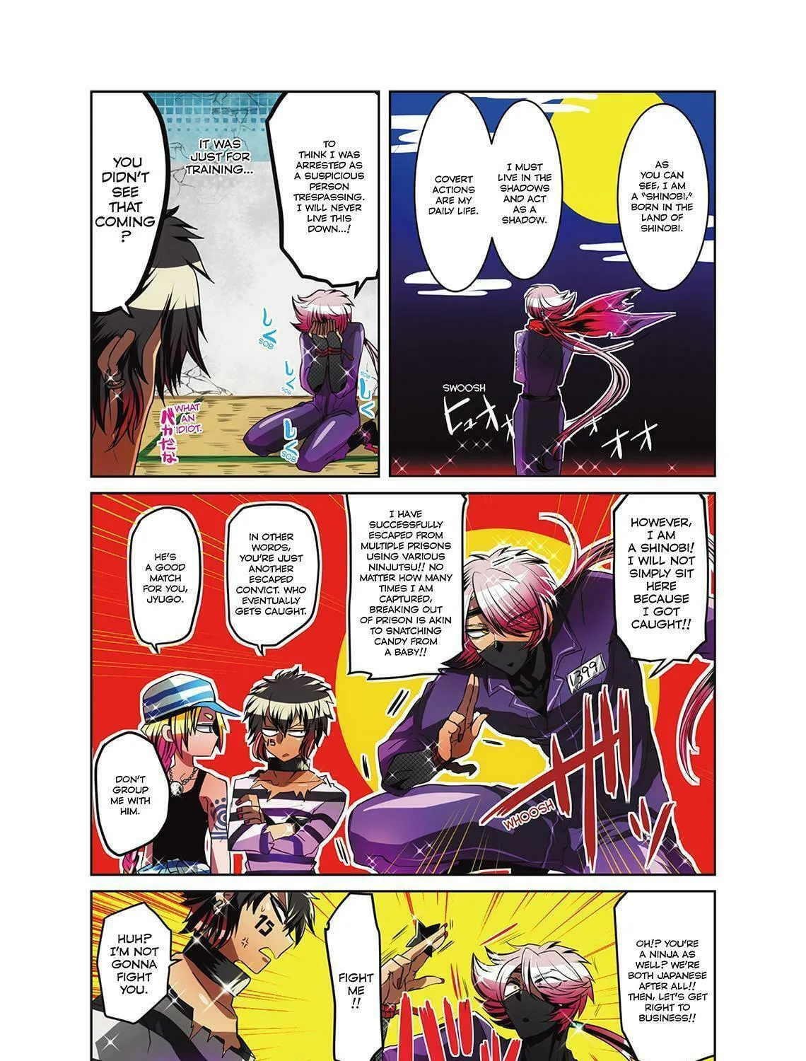 Read Nanbaka (Colored) chapter 6 image 10 on Lezhin