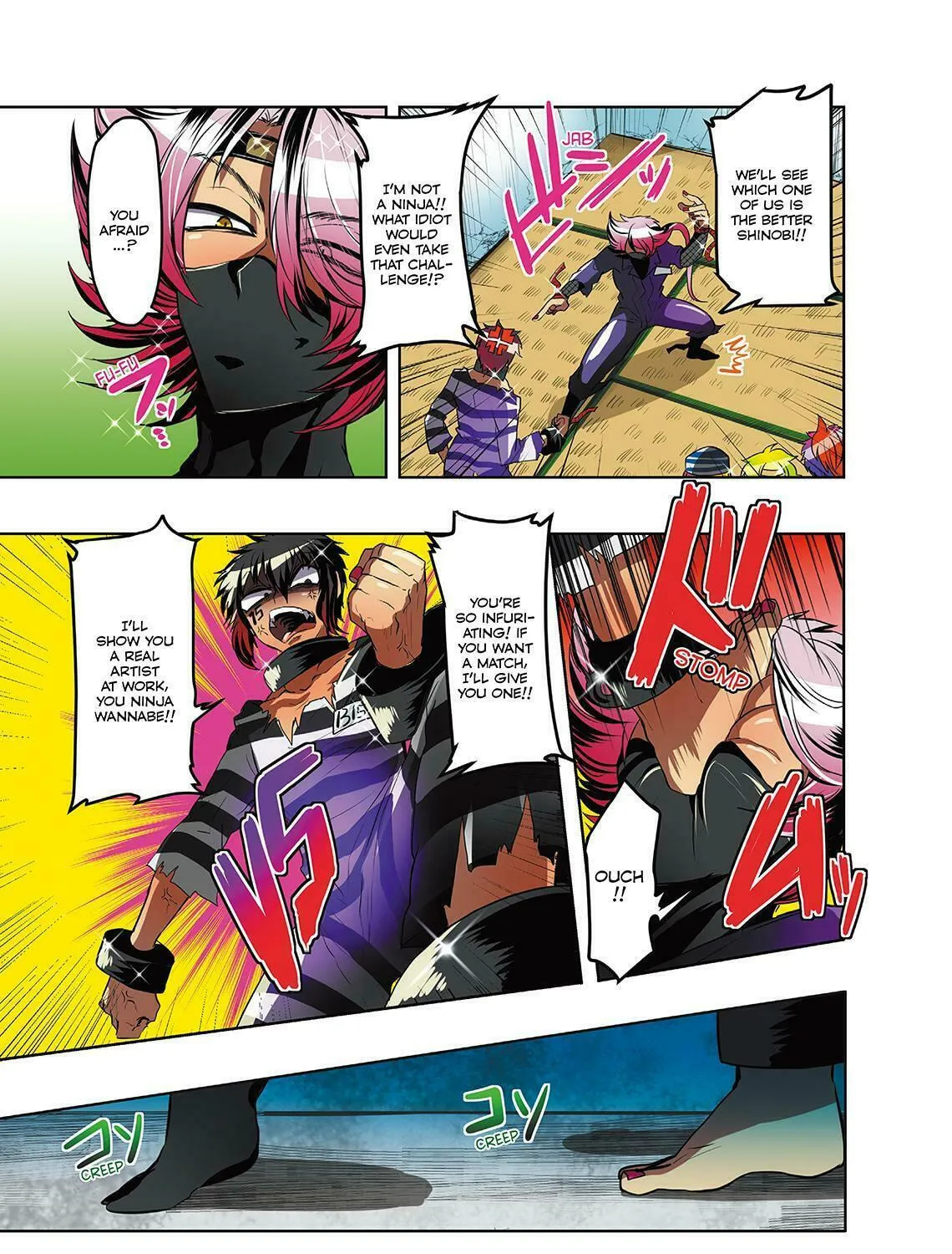 Read Nanbaka (Colored) chapter 6 image 12 on Lezhin