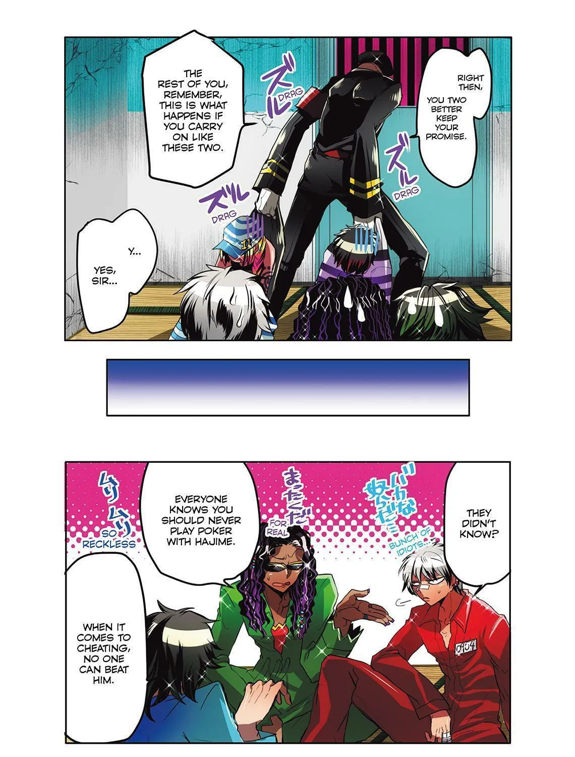Read Nanbaka (Colored) chapter 7 image 18 on Lezhin