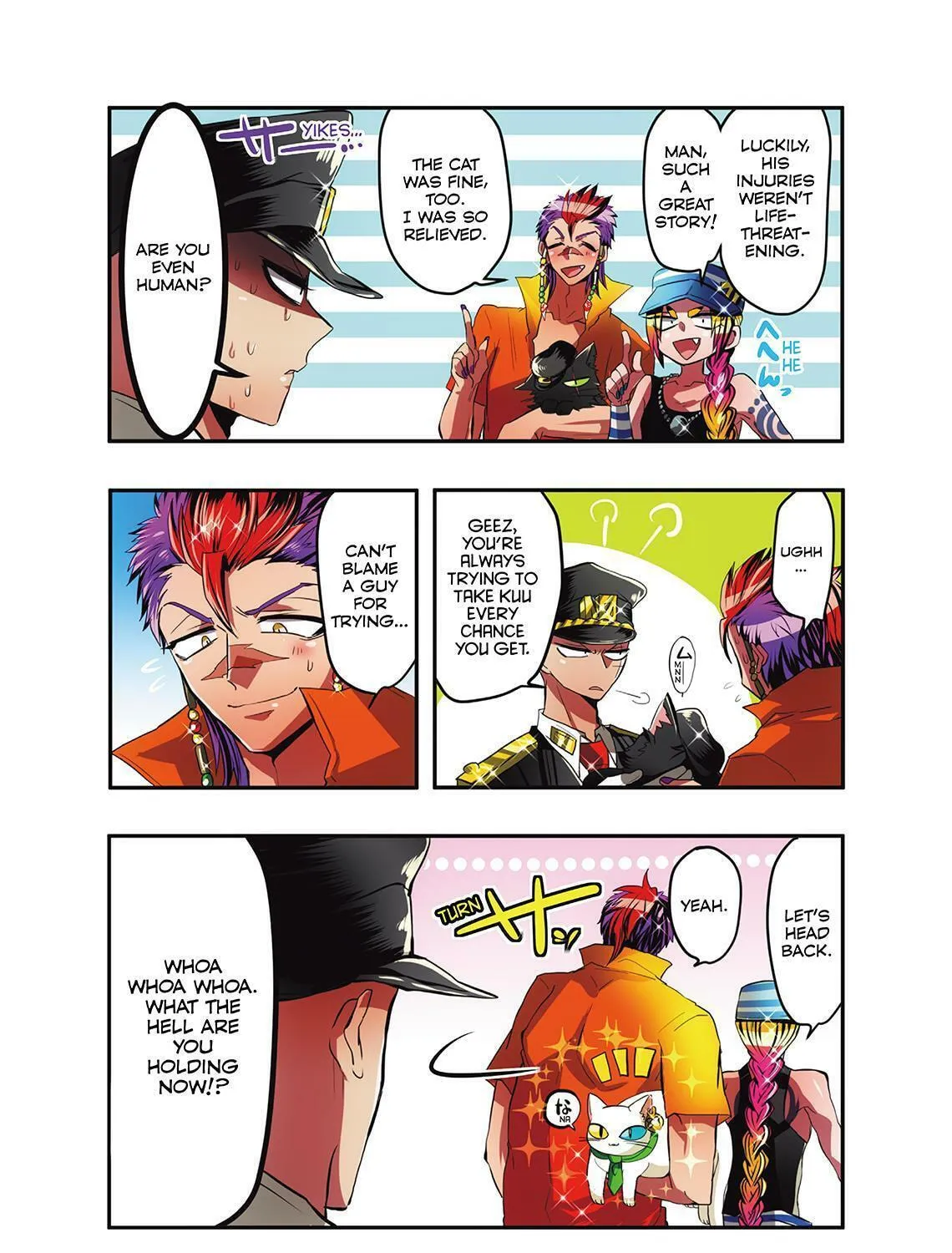 Read Nanbaka (Colored) chapter 8 image 12 on Lezhin