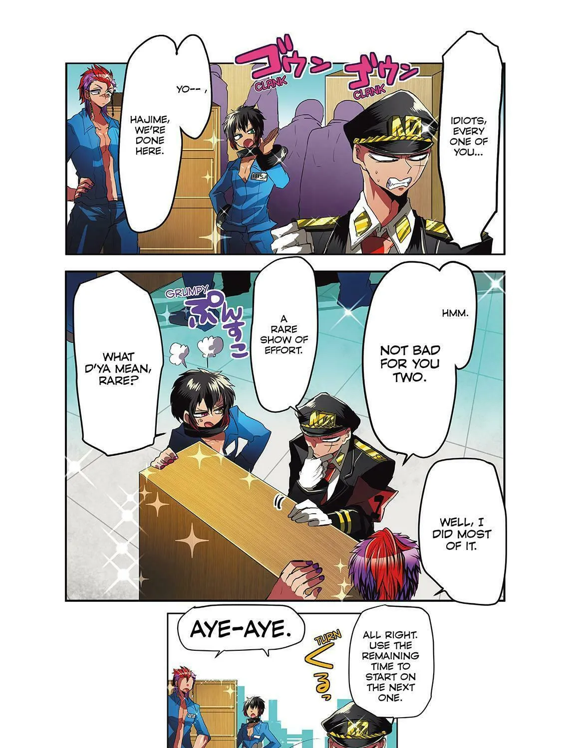 Read Nanbaka (Colored) chapter 9 image 12 on Lezhin