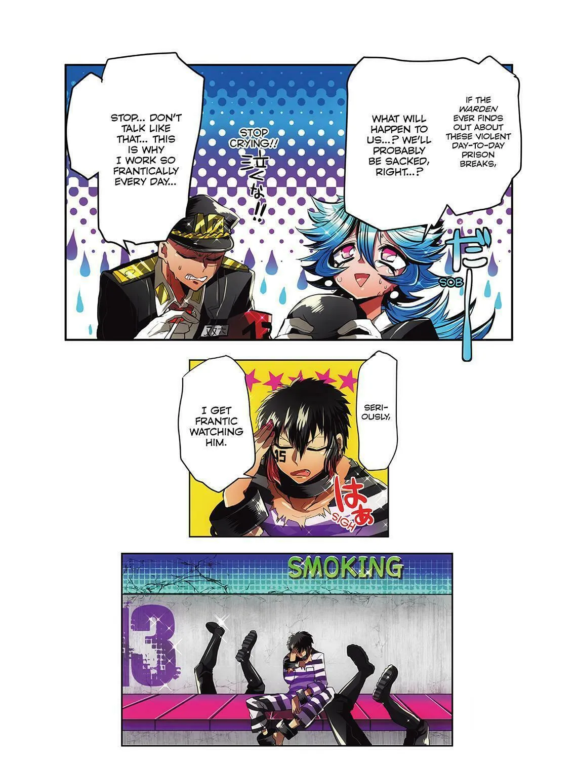 Read Nanbaka (Colored) chapter 9 image 18 on Lezhin