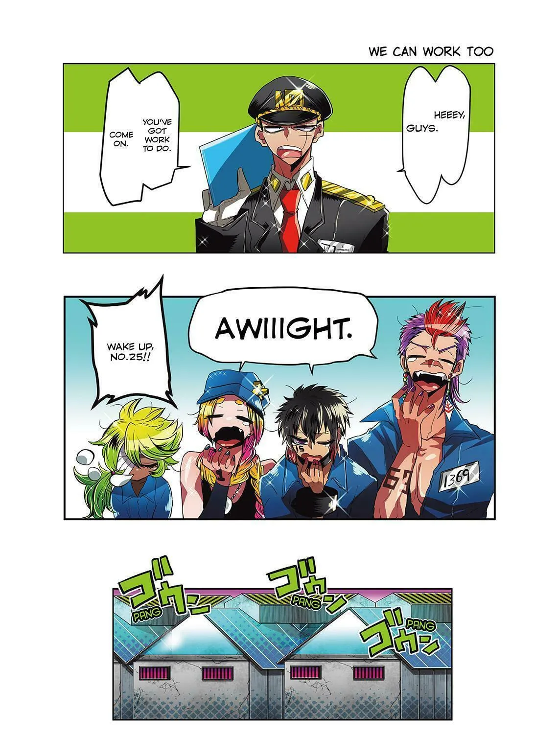 Read Nanbaka (Colored) chapter 9 image 2 on Lezhin
