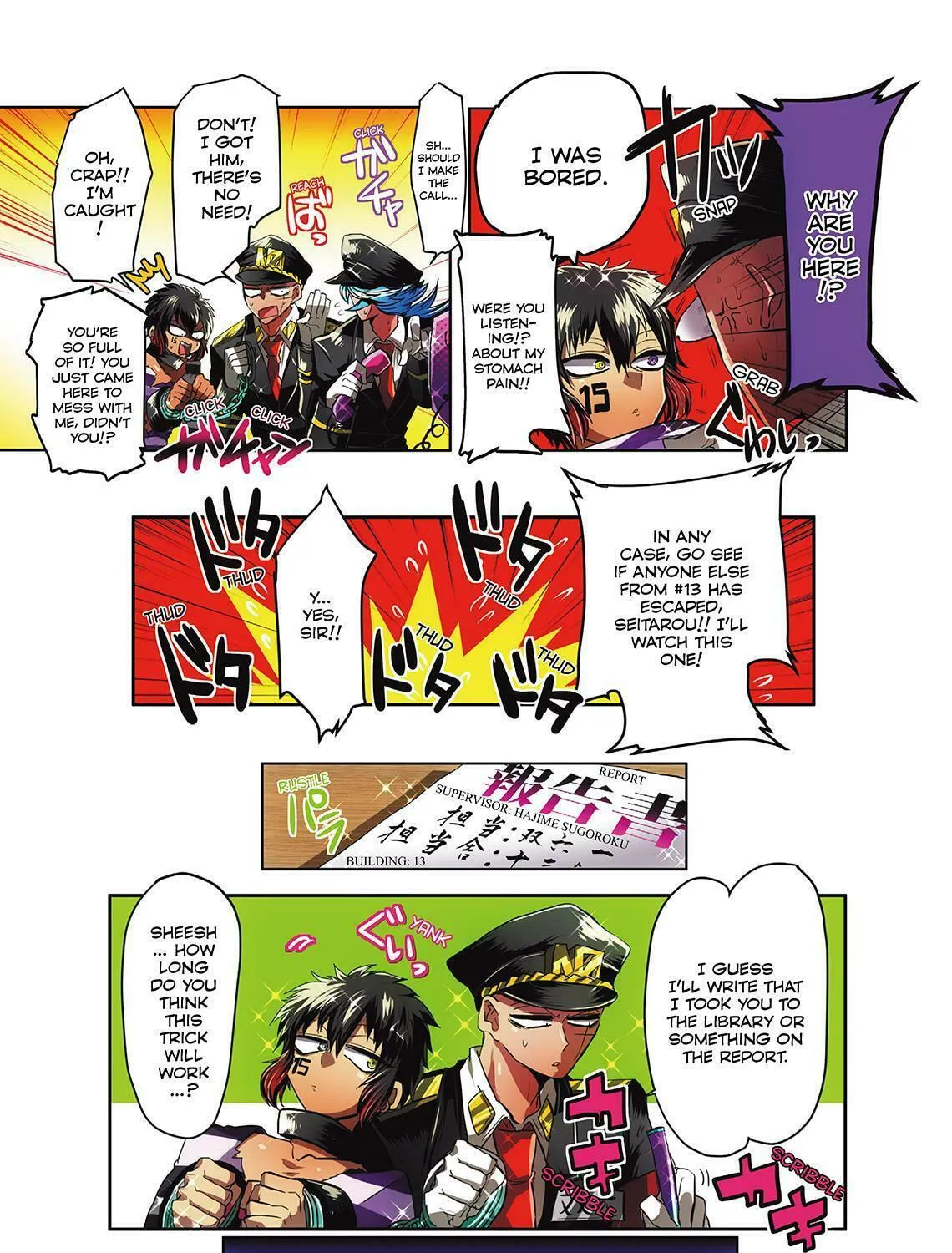 Read Nanbaka (Colored) chapter 9 image 20 on Lezhin