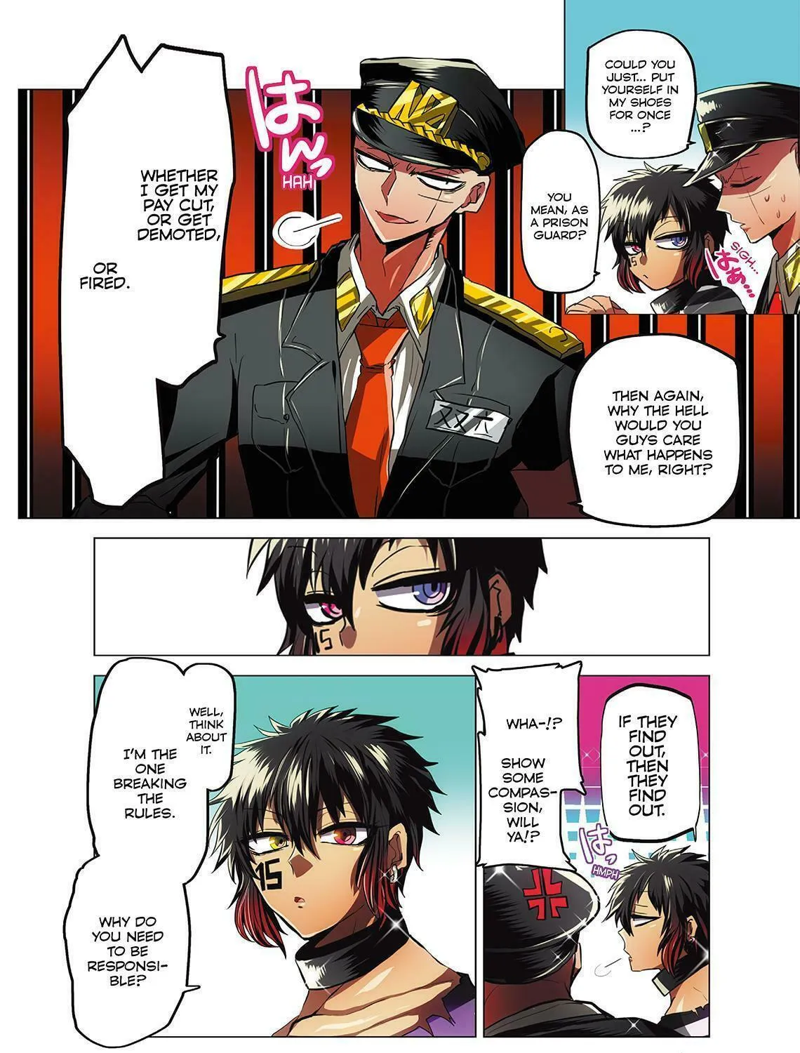 Read Nanbaka (Colored) chapter 9 image 22 on Lezhin