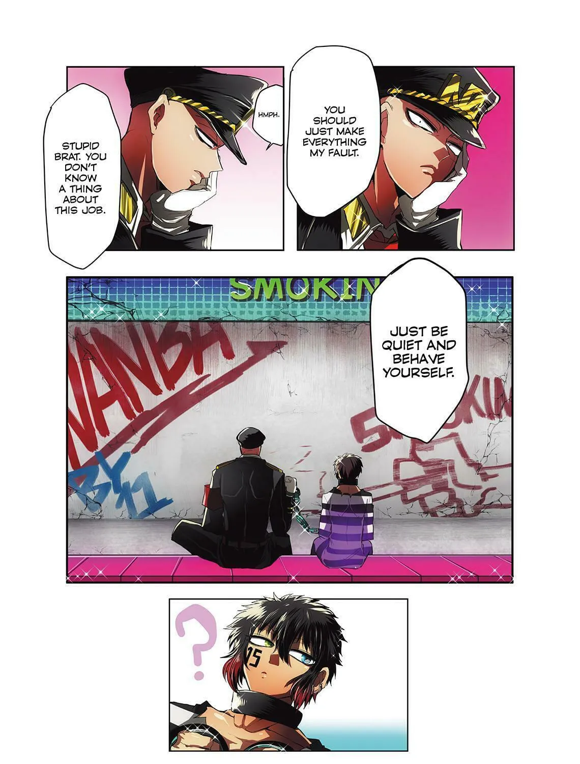 Read Nanbaka (Colored) chapter 9 image 24 on Lezhin