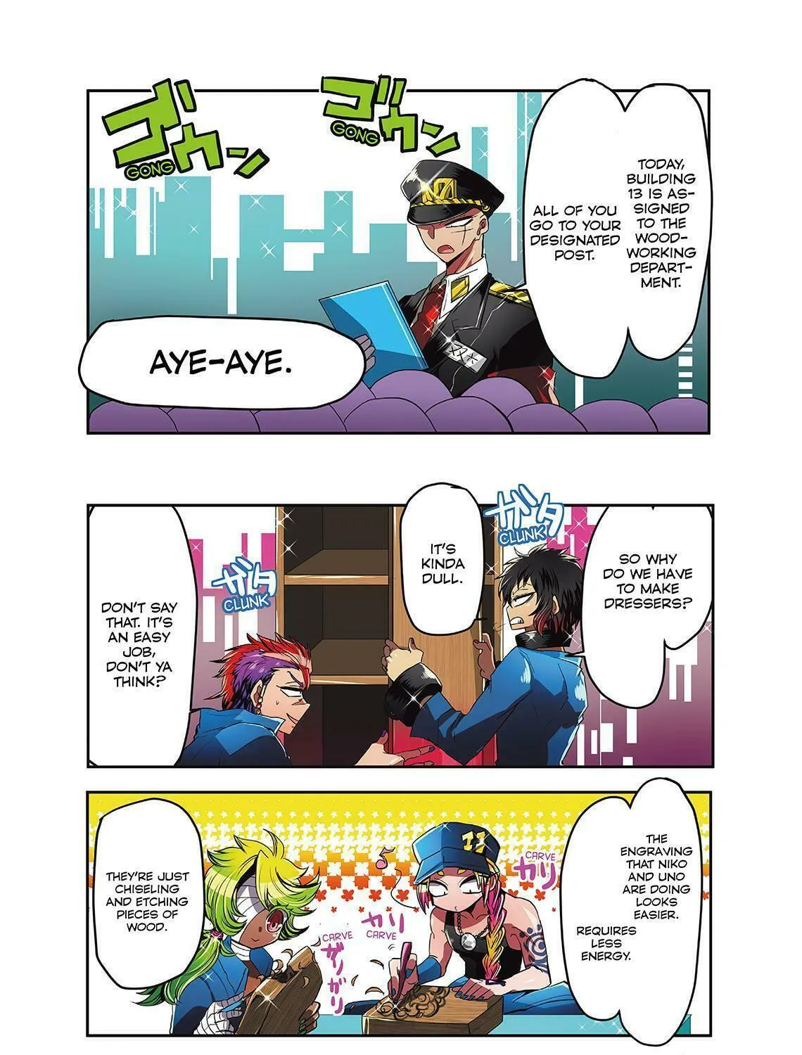 Read Nanbaka (Colored) chapter 9 image 4 on Lezhin