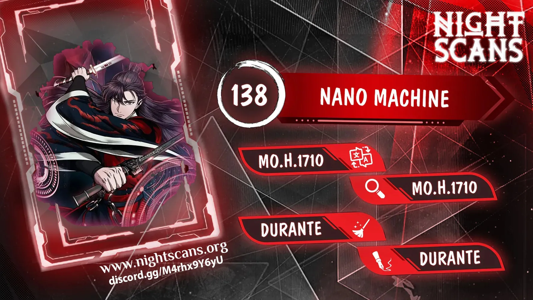 Read Nano Machine chapter 138 image 0 on Lezhin
