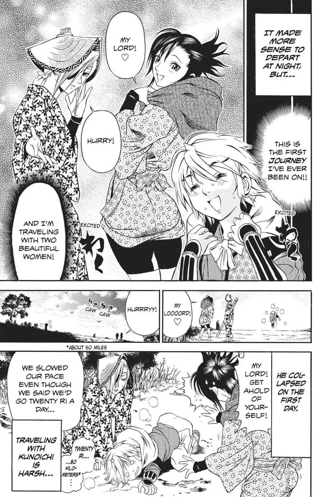 Naruto dj - Ninja Girl's Diary Chapter 3 page 1 - 