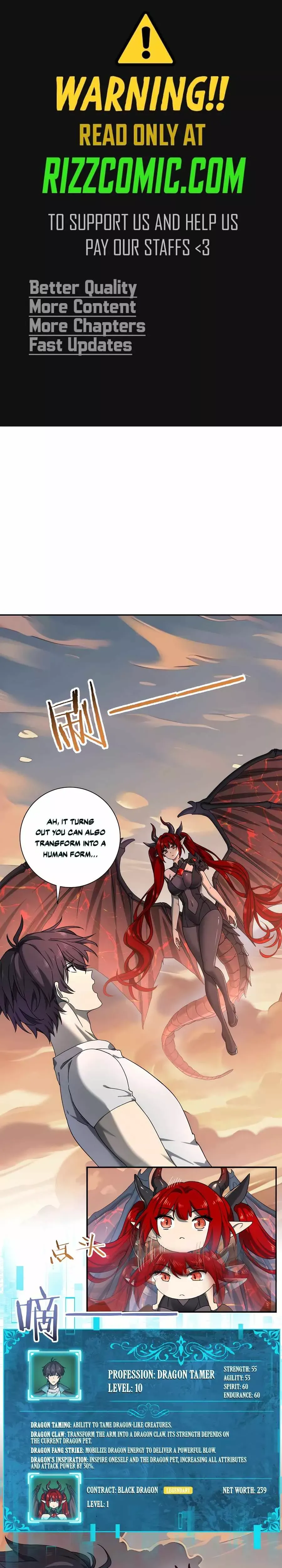 National Job Change: I’m Stuck As the Weakest Dragon Tamer?! Chapter 4 page 1 - 