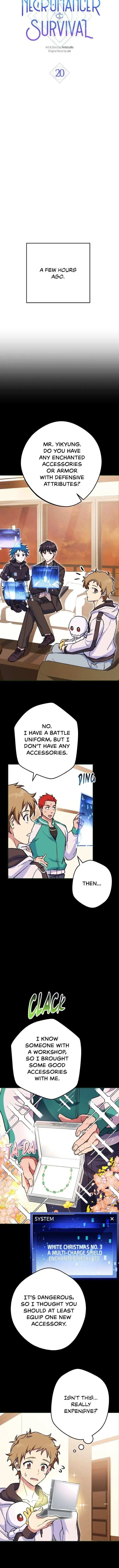 Read Necromancer Survival chapter 20 image 2 on Lezhin