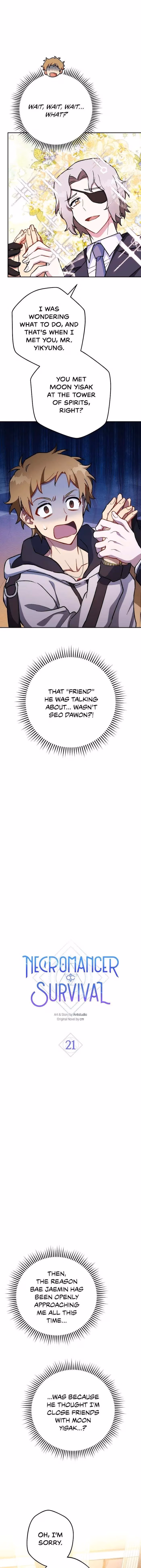 Read Necromancer Survival chapter 21 image 3 on Lezhin