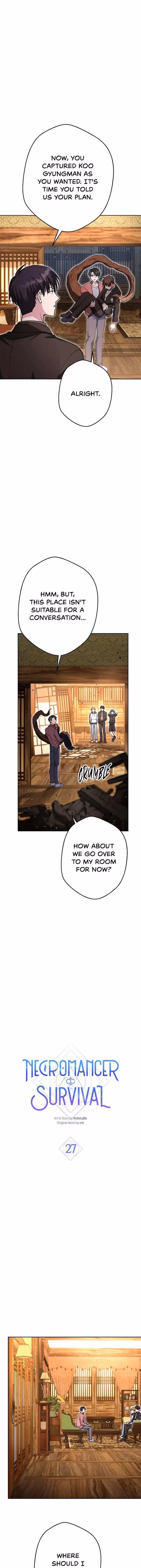 Read Necromancer Survival chapter 27 image 8 on Lezhin