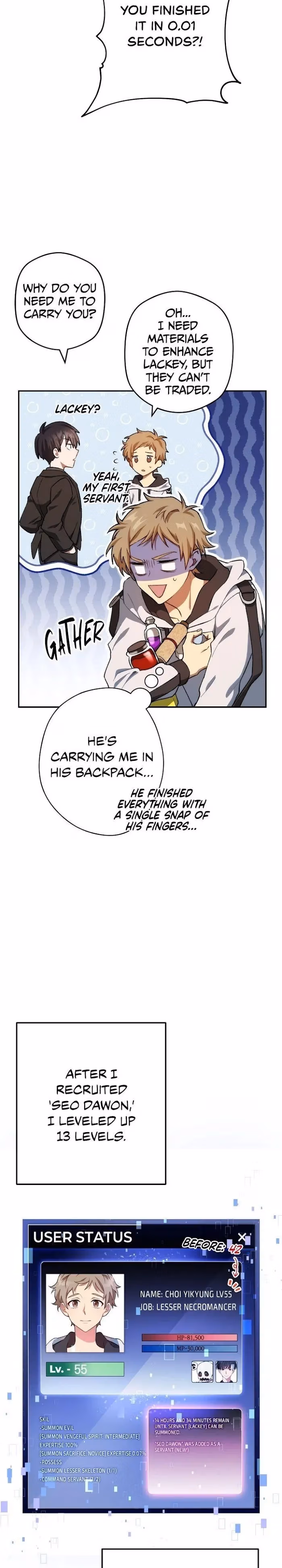 Read Necromancer Survival chapter 7 image 1 on Lezhin