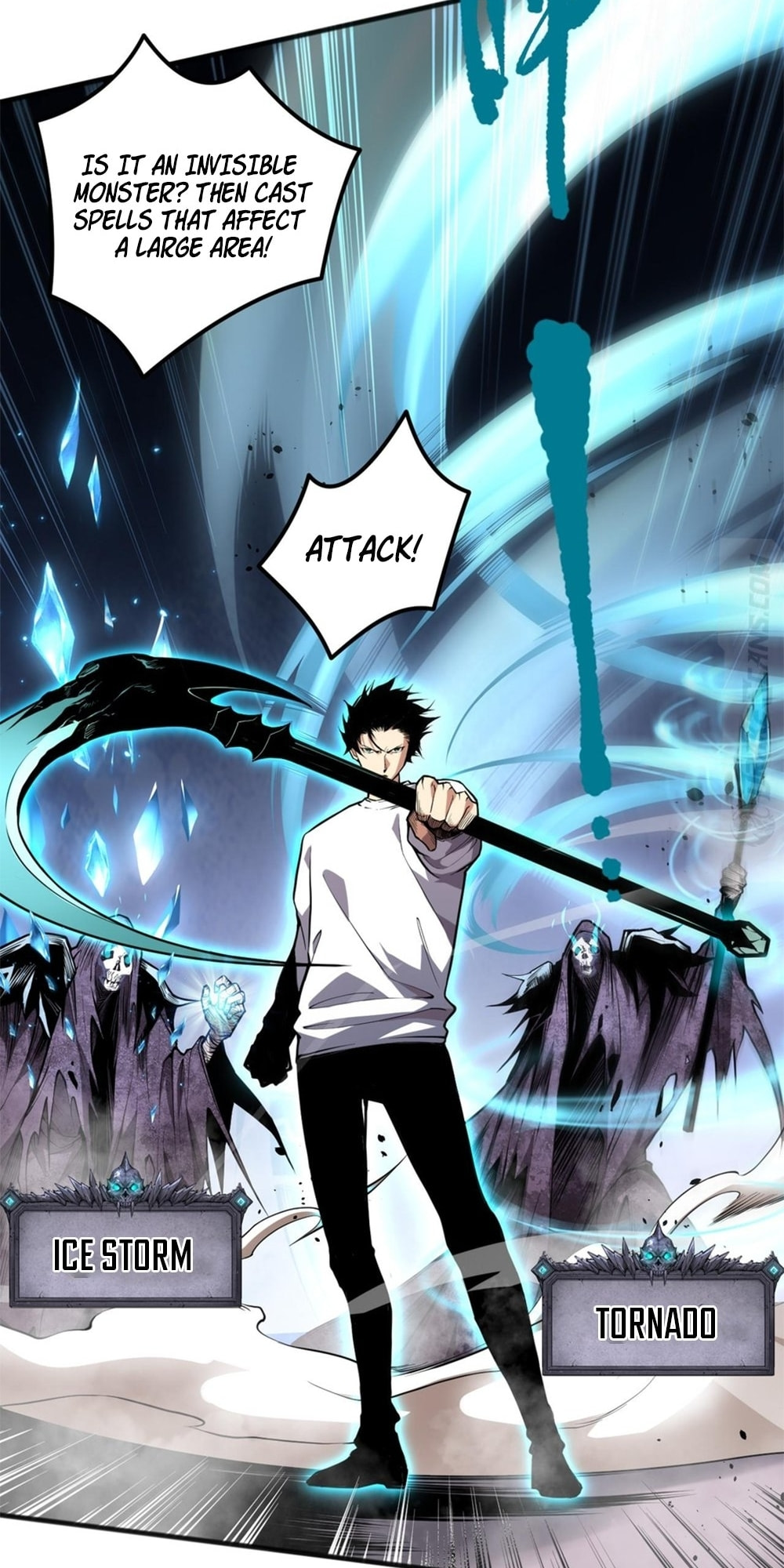 Read Necromancer, the Ultimate Scourge! chapter 36 image 3 on Lezhin
