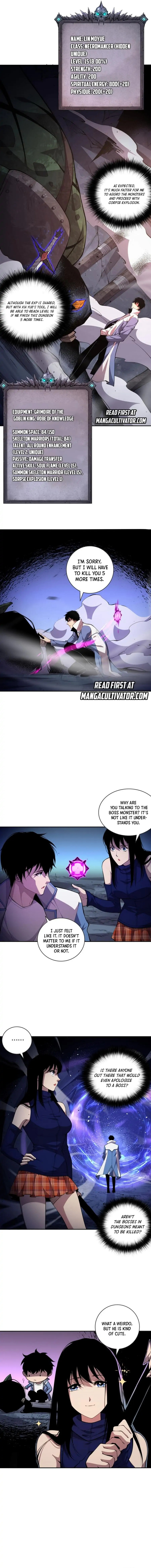 Read Necromancer, the Ultimate Scourge! chapter 8.1 image 8 on Lezhin