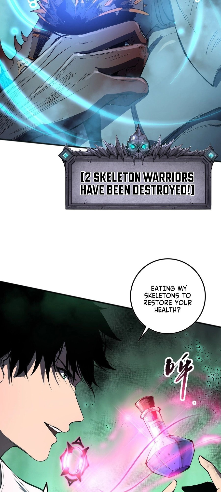 Read Necromancer, the Ultimate Scourge! chapter 98 image 48 on Lezhin