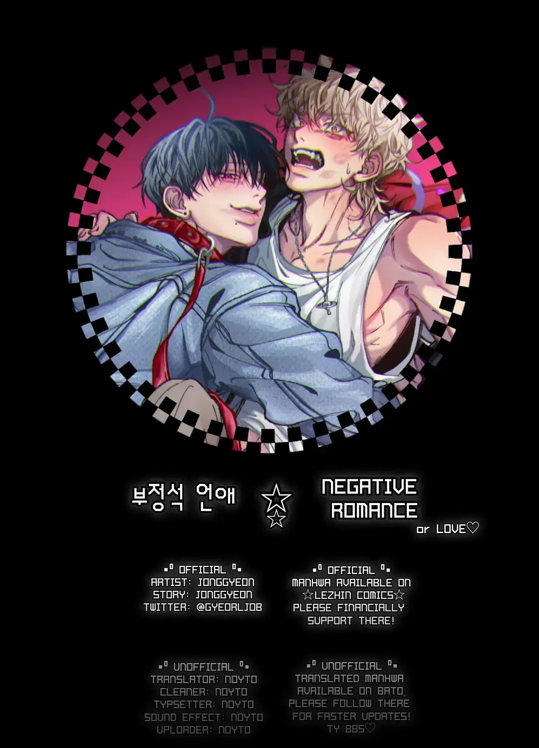 Read Negative Love chapter 2 image 1 on Lezhin