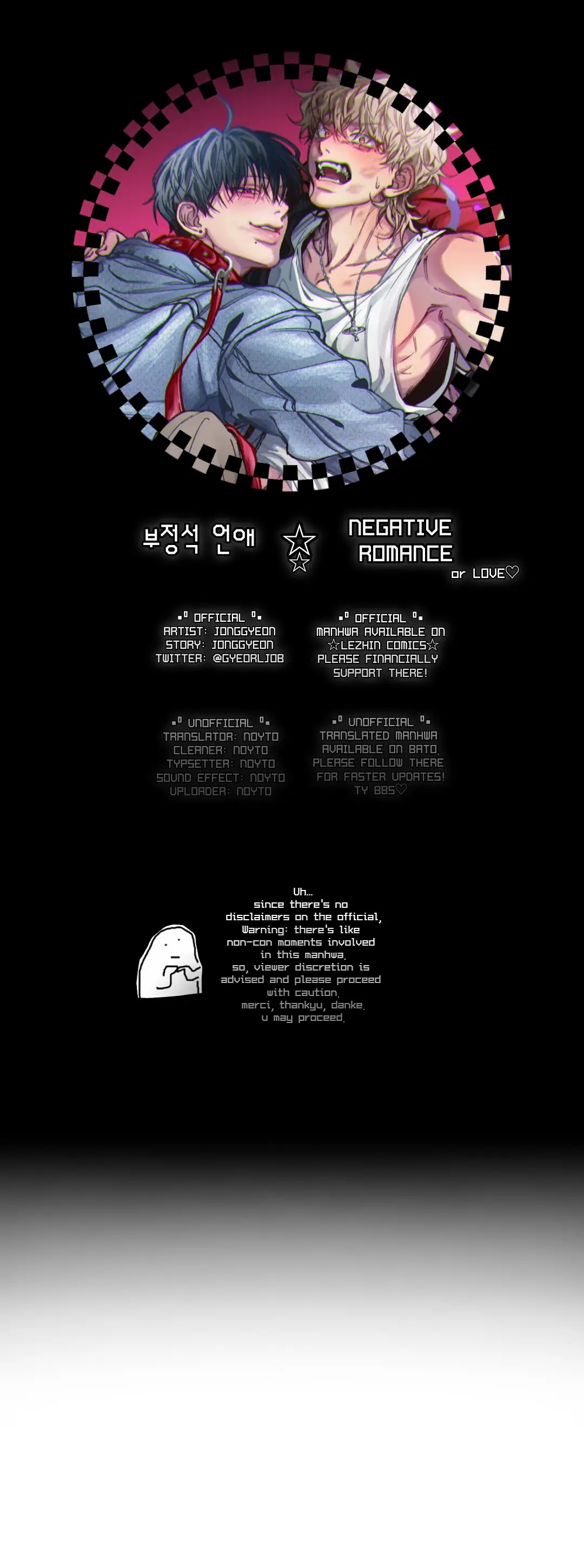 Read Negative Love chapter 3.1 image 0 on Lezhin