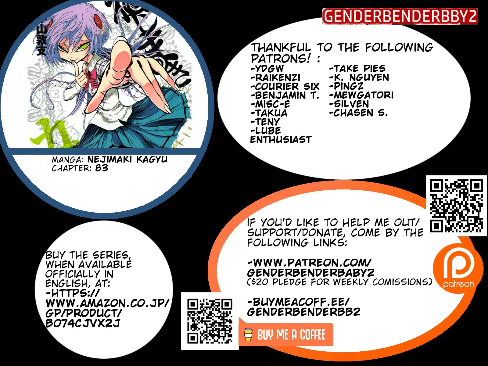 Read Nejimaki Kagyu chapter 83 image 1 on Lezhin