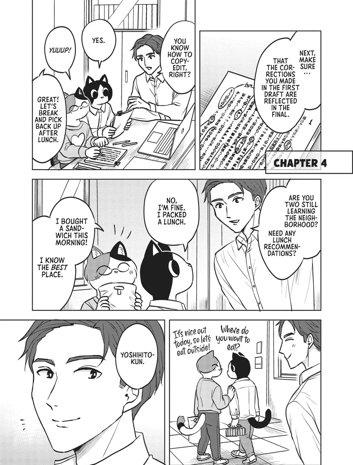 Neko Ningen Chapter 4 page 1 - 