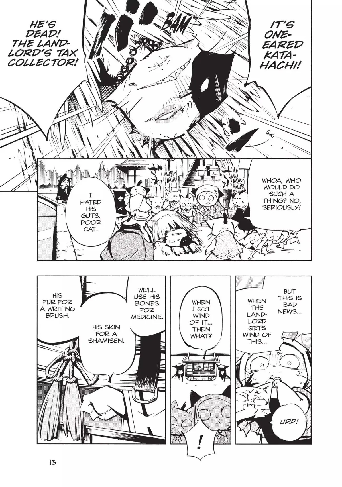 Nekogahara Chapter 1 page 12 - 