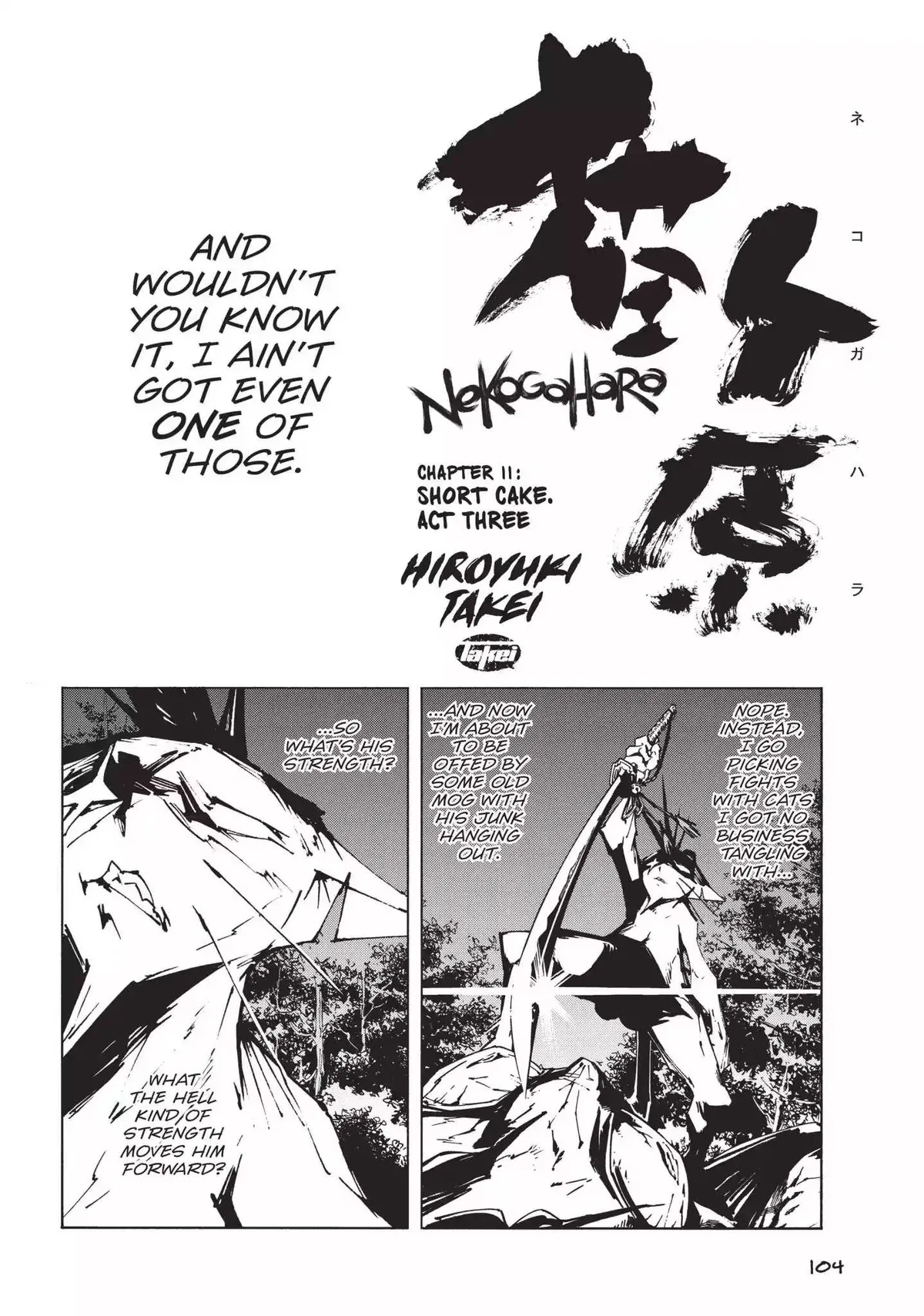 Nekogahara Chapter 11 page 8 - 