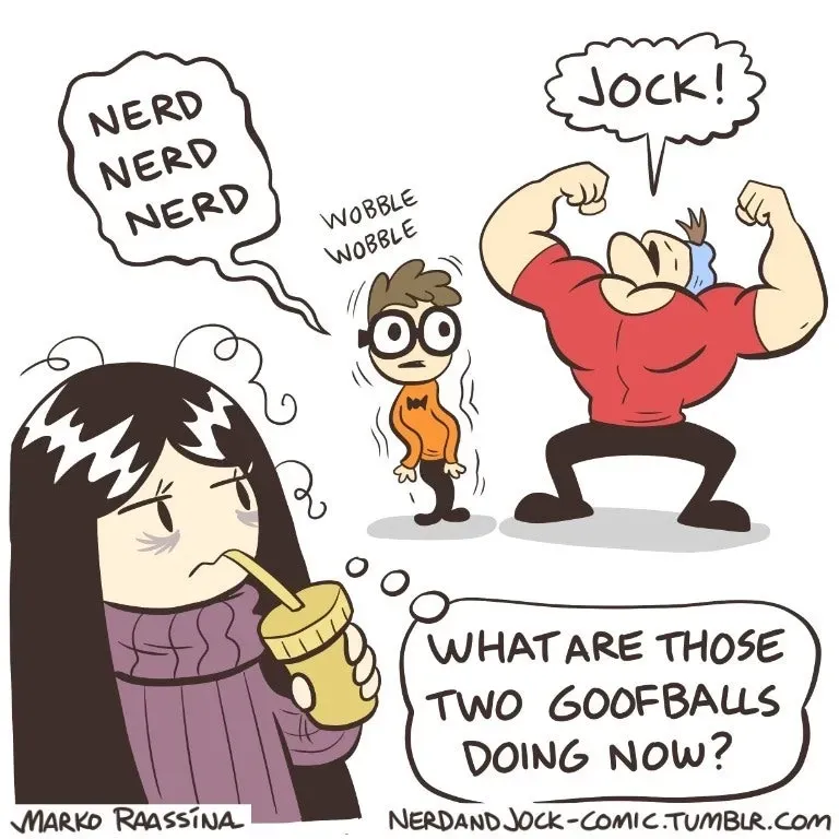 Nerd and Jock Chapter 86 page 9 - 