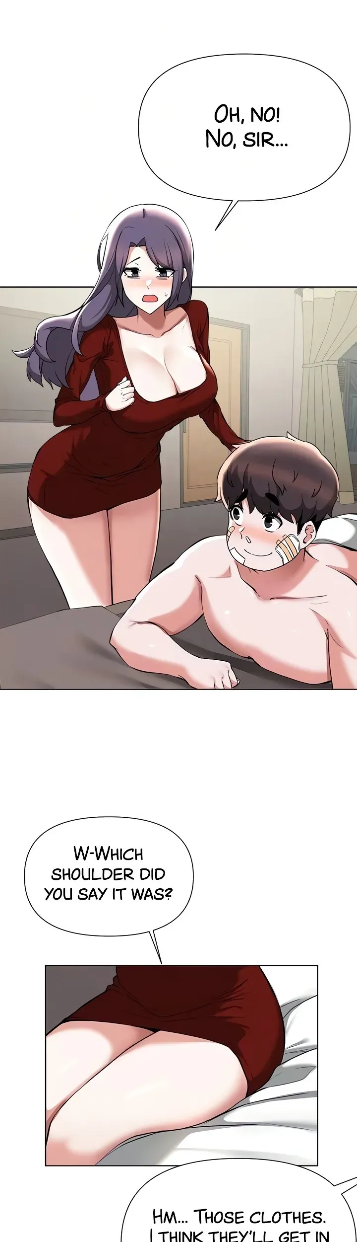 Read Nerd Takes All chapter 55 image 13 on Lezhin