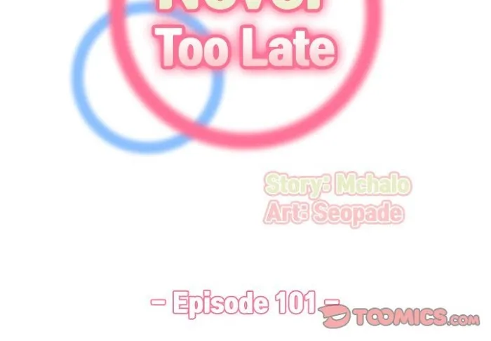 Read Never Too Late chapter 101 image 1 on Lezhin