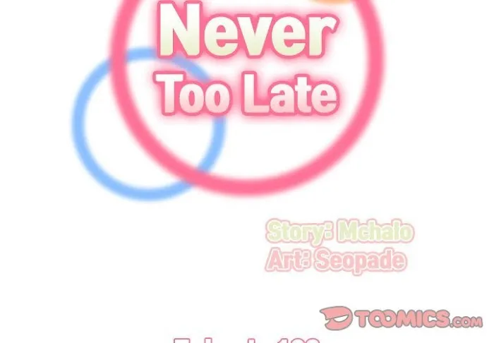 Read Never Too Late chapter 102 image 1 on Lezhin