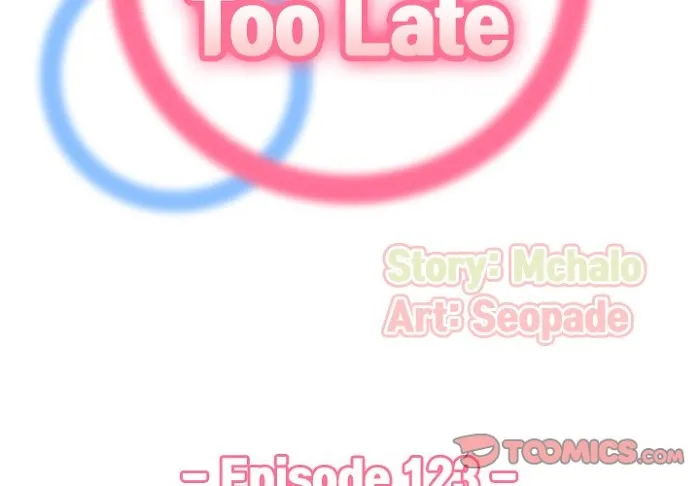 Read Never Too Late chapter 123 image 1 on Lezhin