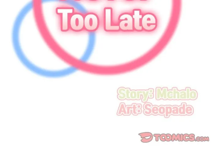 Read Never Too Late chapter 124 image 1 on Lezhin
